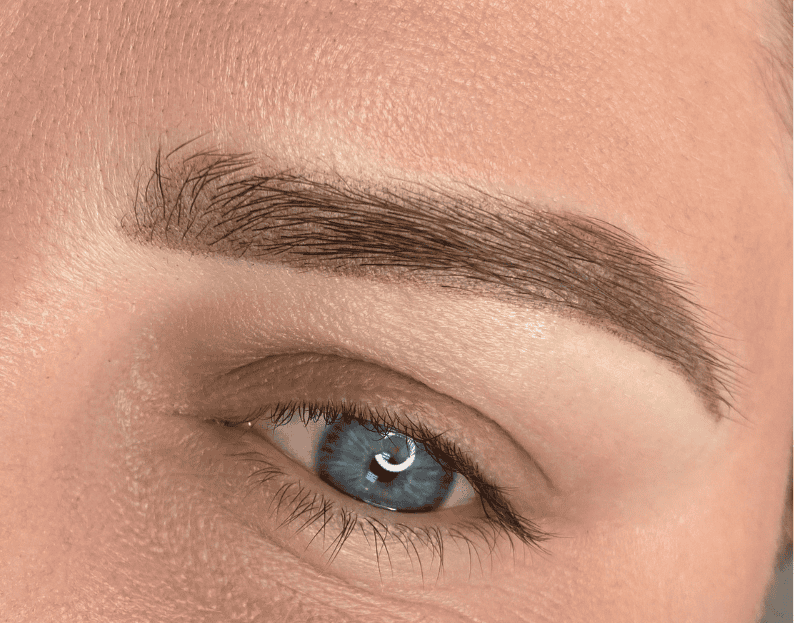 Ombre Brow Tattoo at Belle Ame Skin and Beauty Lounge in Vancouver