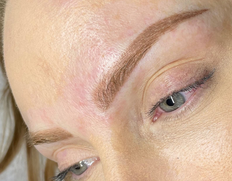 Ombre Brow Tattoo by Belle Ame Ink in Vancouver