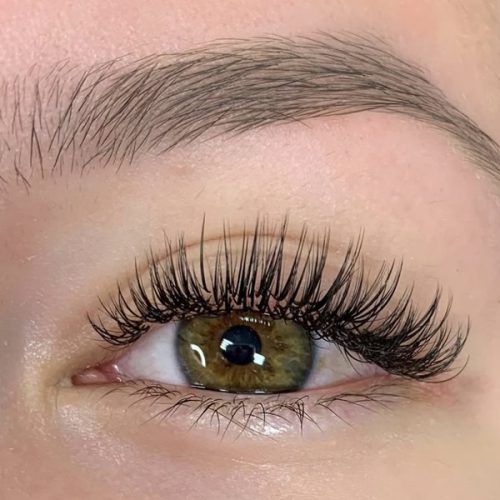Volume lash extensions Vancouver at belle ame skin and beauty lounge